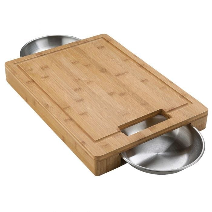 Napoleon PRO Carving/Cutting Board with Stainless Steel Bowls