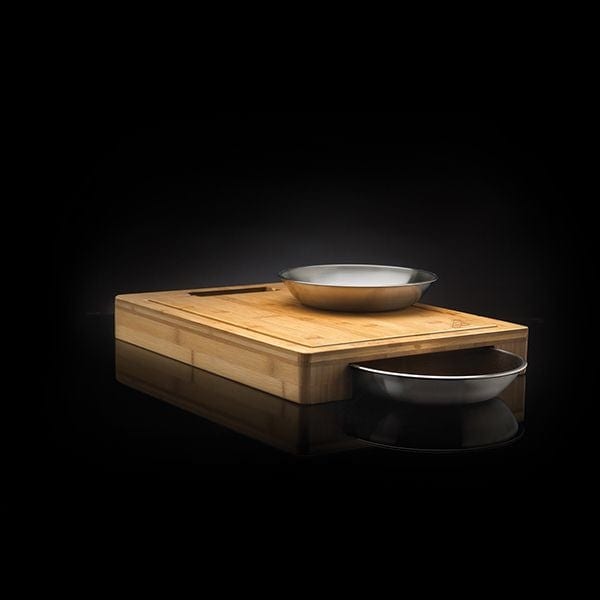 Napoleon PRO Carving/Cutting Board with Stainless Steel Bowls