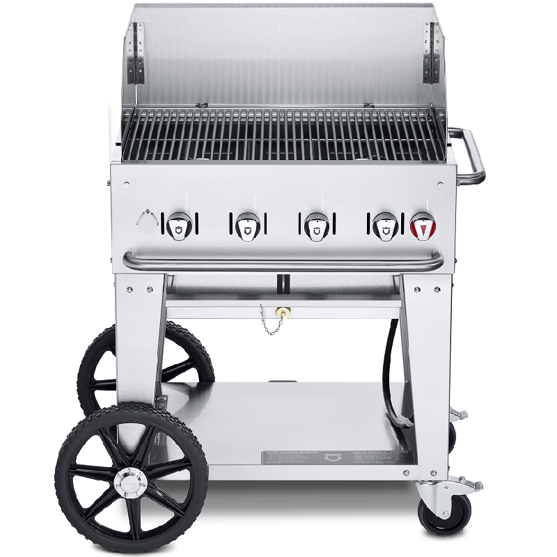 Crown Verity 30" Mobile Grill Windguard Package