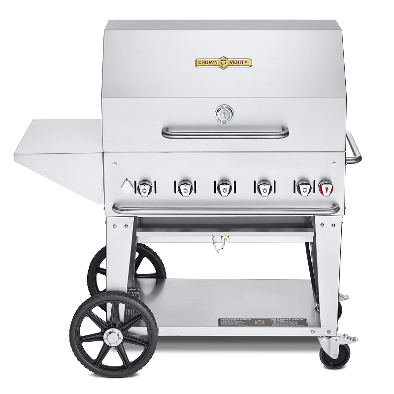 Crown Verity 36" Mobile Grill Package