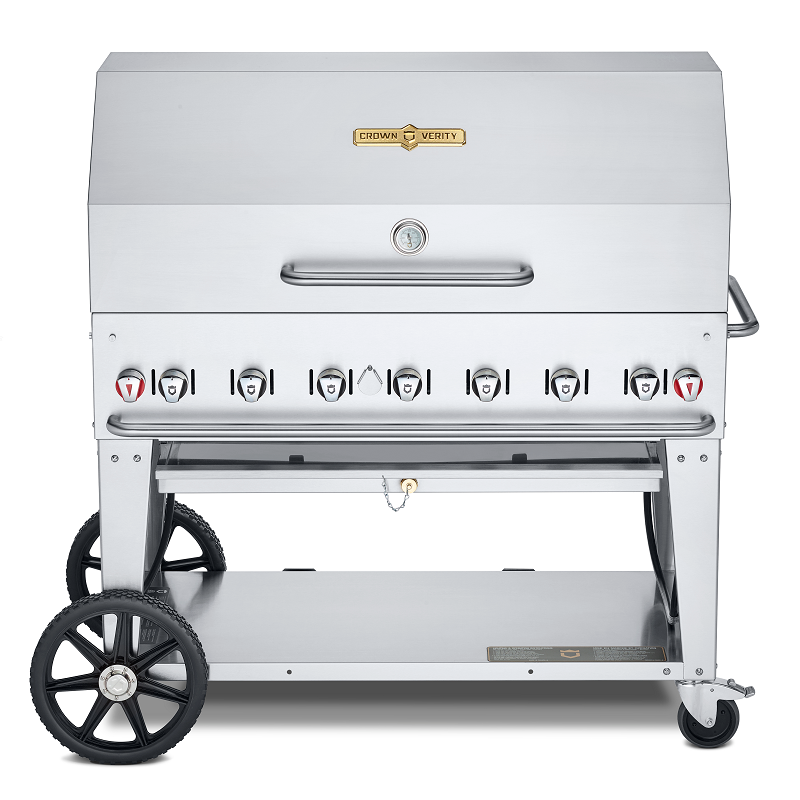 Crown Verity 48" Mobile Grill Dome Package