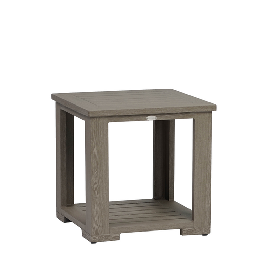 End Table - Pearl Grey - Matches Cubo / Milano