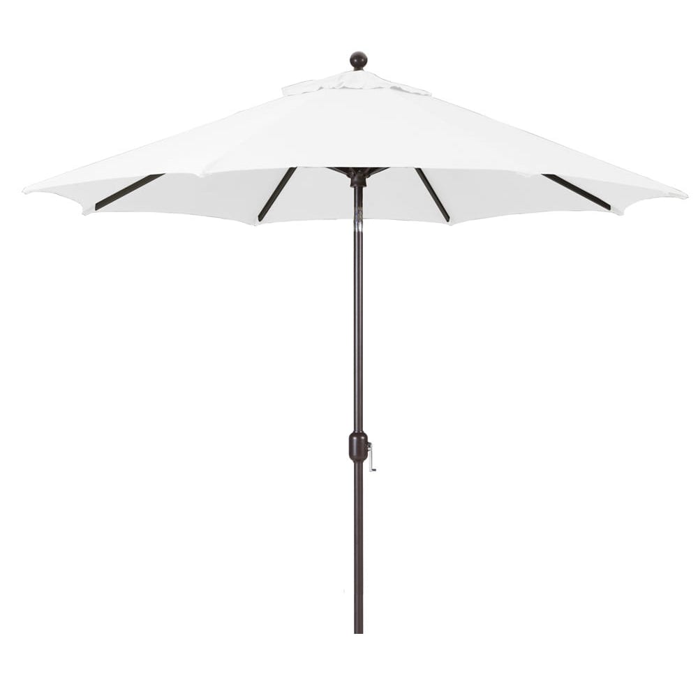 9' Round Deluxe Auto-Tilt Sunbrella Market Umbrella