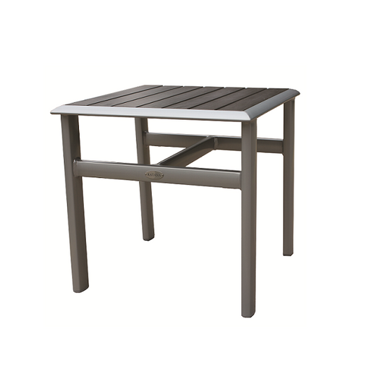 Lucca End Table - Silver Grey