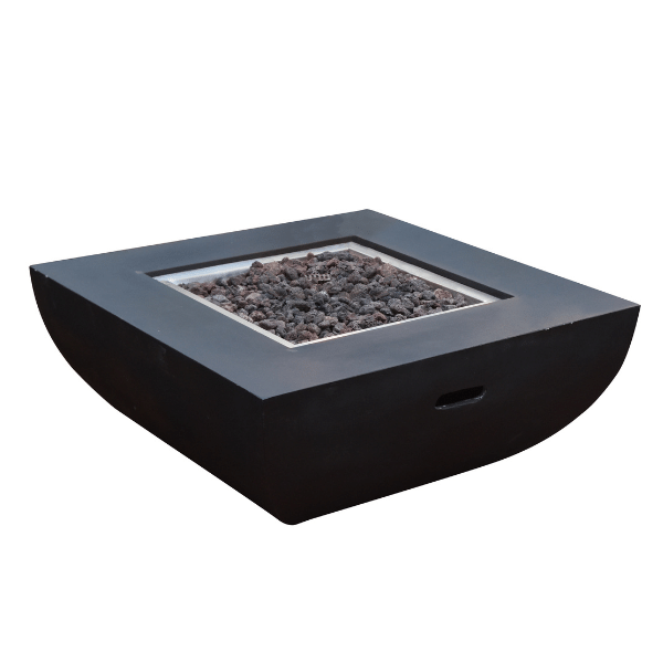 Aurora Cast Concrete Fire Table