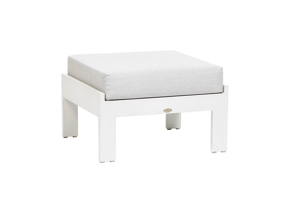 Park Lane Ottoman - Whitewash