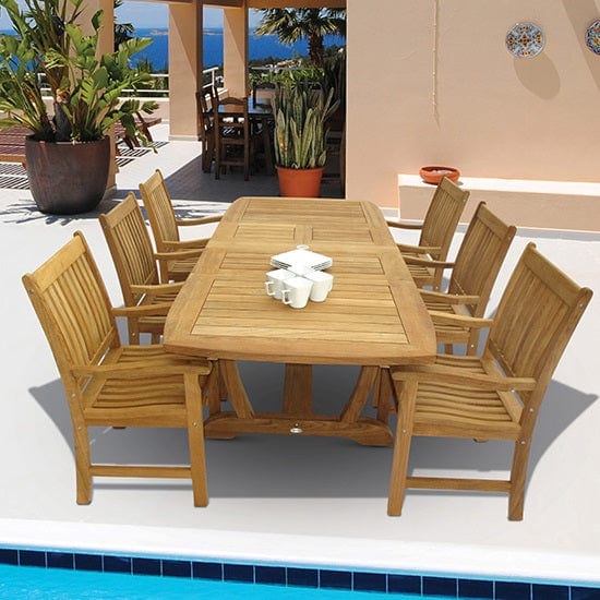 Compass 7pc Teak Dining Set