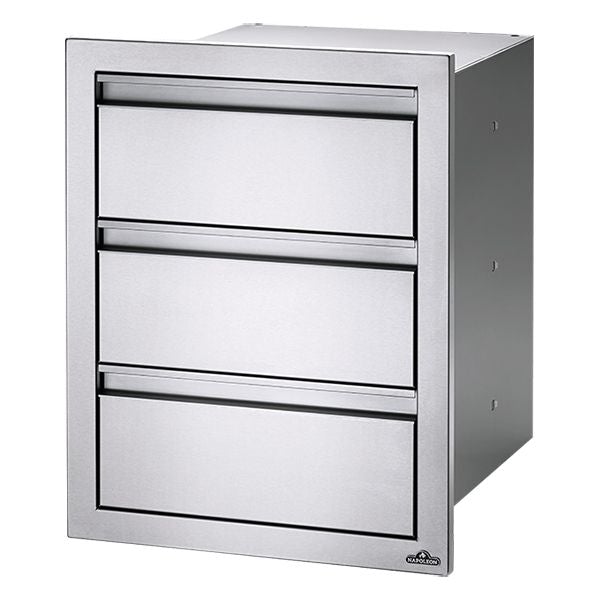 Napoleon 18&#34  x 24&#34  Triple Drawer