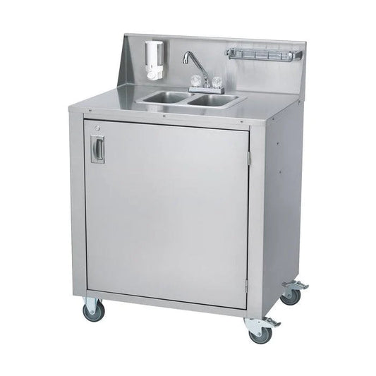 Crown Verity Double Stainless Handwashing Sink
