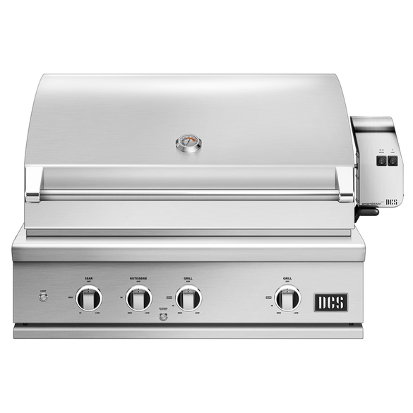 DCS 36" Series 9 Grill with Rotisserie, Charcoal Smoker Tray & Infrared Sear Burner