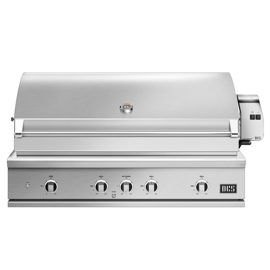 DCS 48" Series 9 Grill with Rotisserie, Charcoal & Infrared Sear Burner