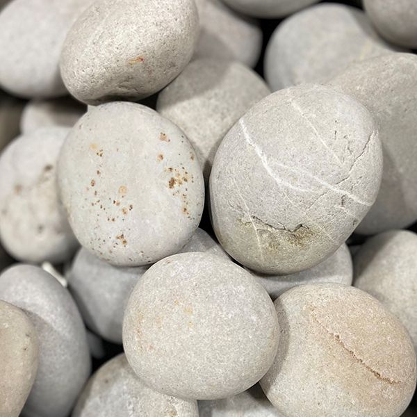 White/Light Grey Stones 2-3&#34