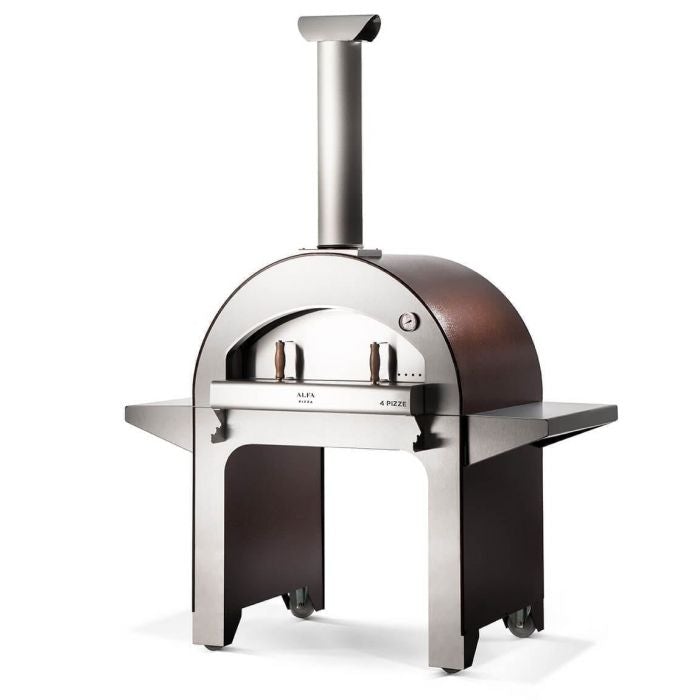 Alfa 4 Pizze Wood-Fired Oven w/ Base