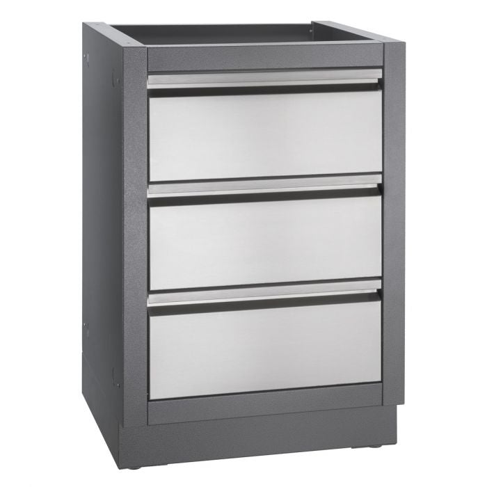 Napoleon Oasis Built-In Three Drawer Cabinet Module