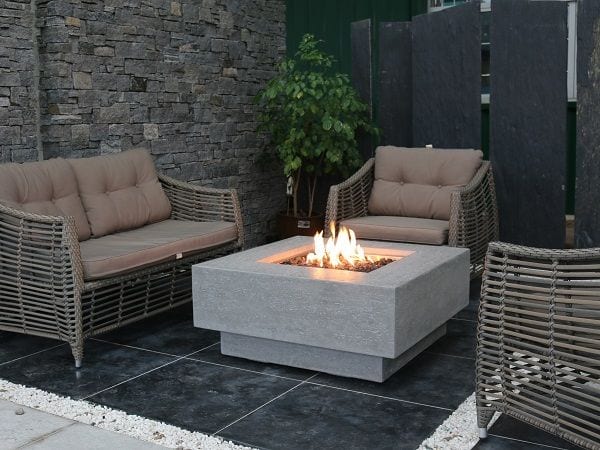 Manhattan Cast Concrete Fire Table