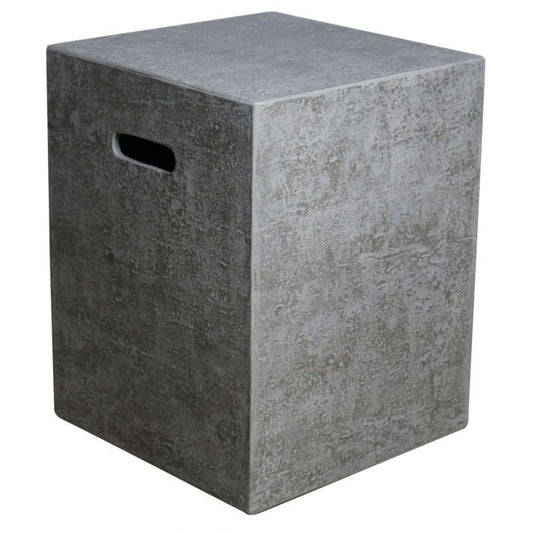 Cast Concrete Square Propane Tank Cover