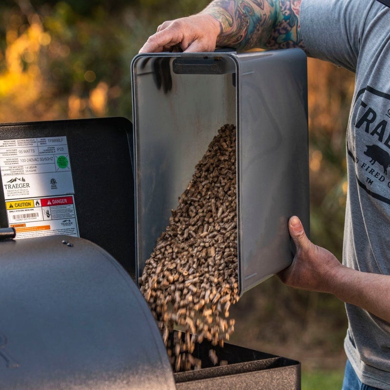 Traeger Stay Dry Pellet Bin & Lid