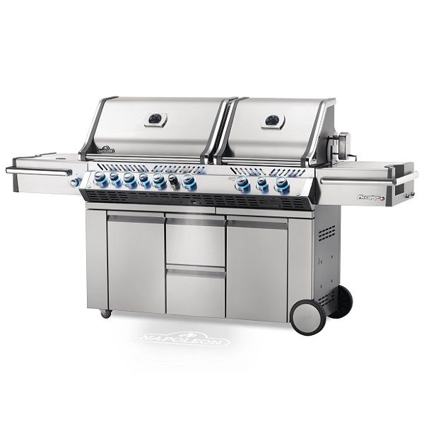 Napoleon Prestige PRO 825 Stainless Steel w/ Infrared Rear & Side Burners