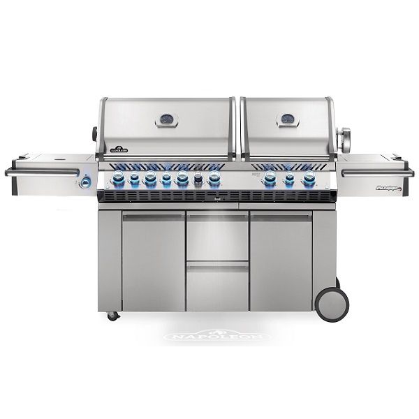 Napoleon Prestige PRO 825 Stainless Steel w/ Infrared Rear & Side Burners