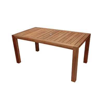 Comfort 63" Rectangle Teak Dining Table