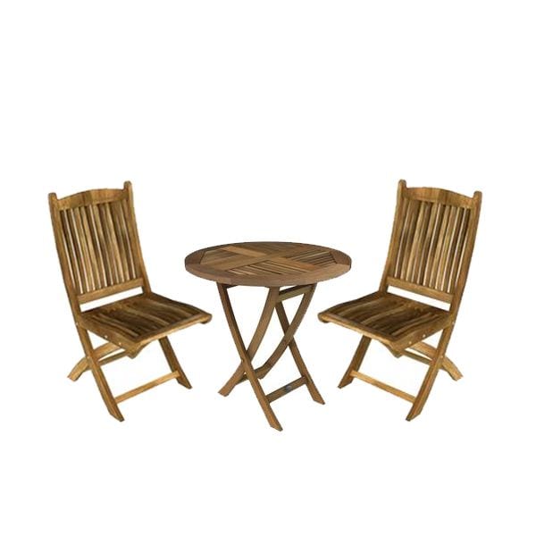 3pc Sailor Teak Bistro Set