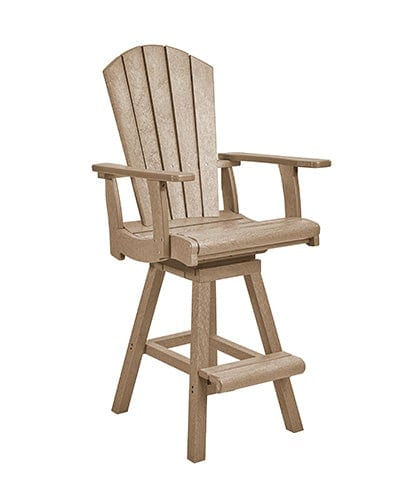 Adirondack Swivel Arm Pub Chair