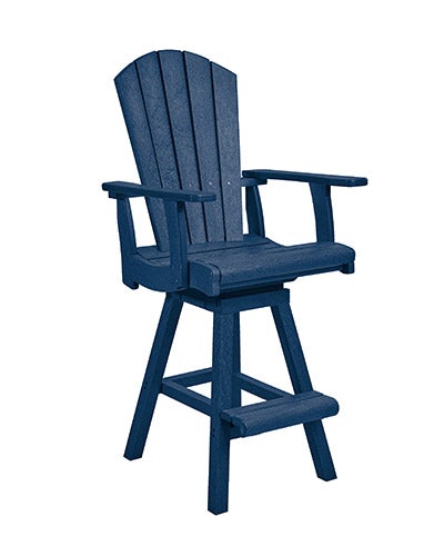 Adirondack Swivel Arm Pub Chair