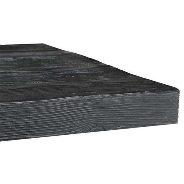 Timber Fire Table - Charcoal